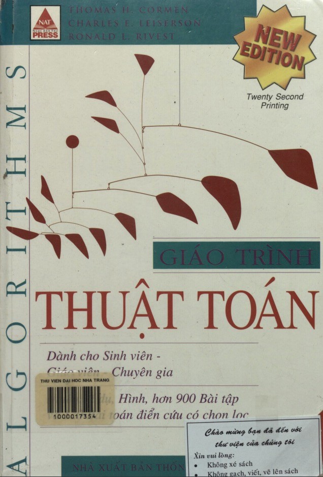 Giáo Trình Thuật Toán (Introduction To Algorithms )